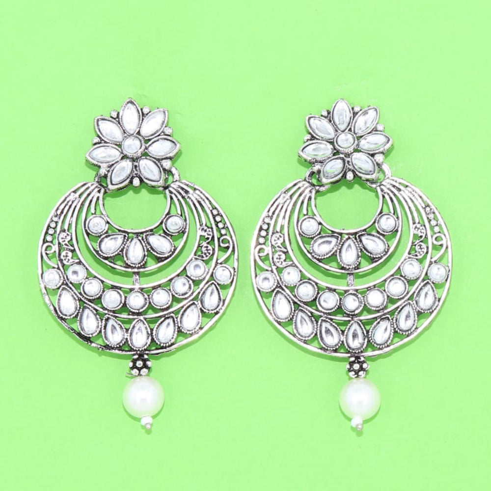 Corbeda Fashion Oxidised plated Dangler Earrings