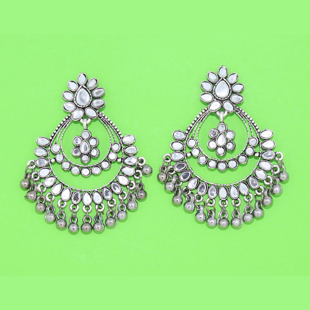 Corbeda Fashion Oxidised plated Dangler Earrings