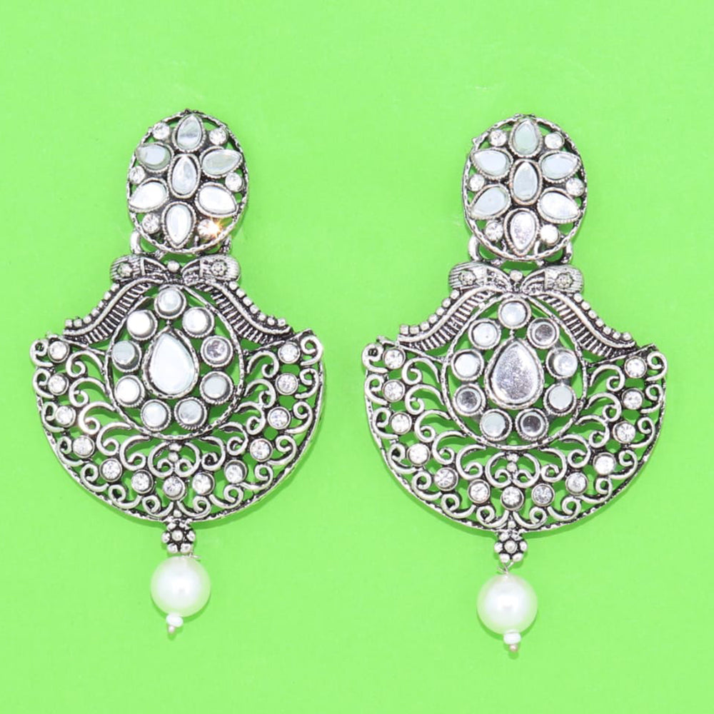 Corbeda Fashion Oxidised plated Dangler Earrings