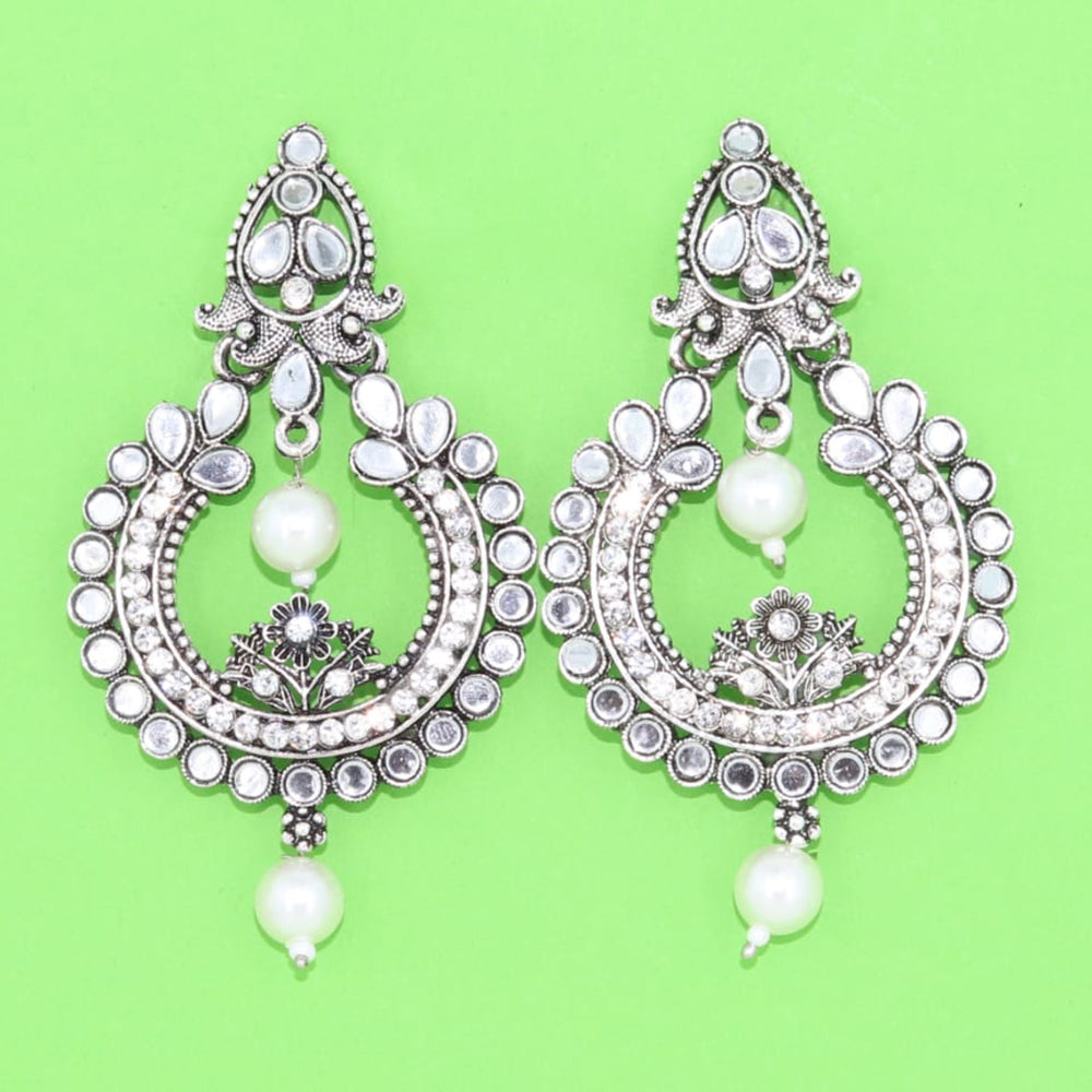 Corbeda Fashion Oxidised plated Dangler Earrings