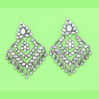 Corbeda Fashion Oxidised plated Dangler Earrings