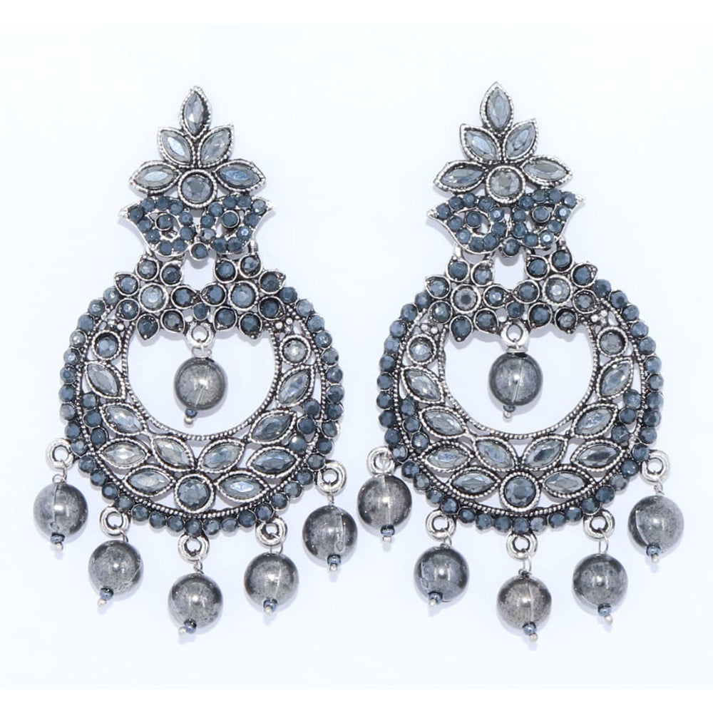 Corbeda Fashion Oxidised plated Dangler Earrings