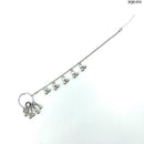 Heera Jewellers Oxidised Silver Plated Nose Ring - HJACC175