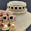 Heera Jewellers Gold Plated Kundan And Pearl Necklace Set