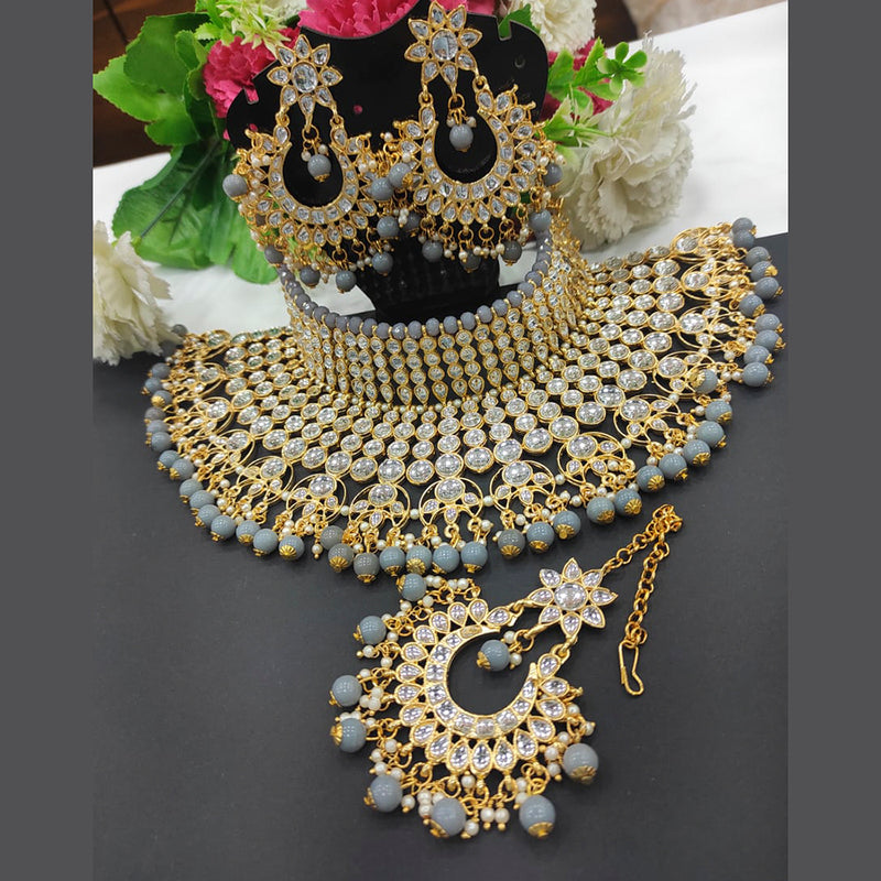 Jil Sander Designer Choker Necklace With Agate