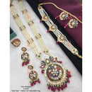 H K Fashion Gold Plated Designer Kundan Combo Set -HKFCOMBO10