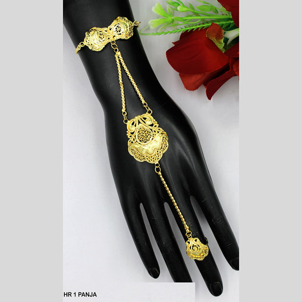 Mahavir Gold Plated Hand Panja