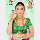 India Art Gold Plated Stone And Kundan Bridal Jewellery Set for Women