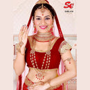 India Art Gold Plated Stone And Kundan Bridal Jewellery Set for Women - IABRIDAL03