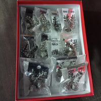 Shubh Art Gold Plated Pack Of 12 Dangler Earrings - 1317020A