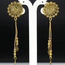 Mahavir Gold Plated Dangler Earrings - JBS E RING 7