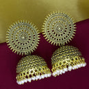 Mahavir Gold Plated Jhumki Earrings