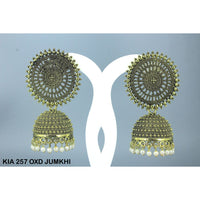 Mahavir Gold Plated Jhumki Earrings  - KIA Jumkhi 257