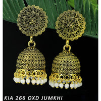Mahavir Gold Plated Jhumki Earrings  - KIA Jumkhi 266