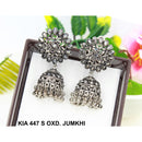 Mahavir Silver Plated Jhumki Earrings  - KIA Jumkhi 447