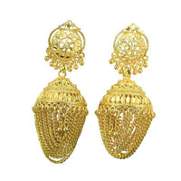 Mahavir Gold Plated Jhumki Earring