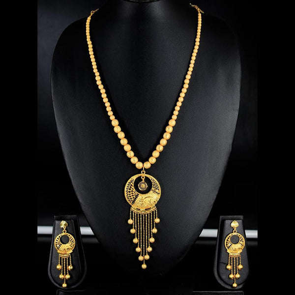 Mahavir Forming Gold Necklace Set - KP SK 21 SET