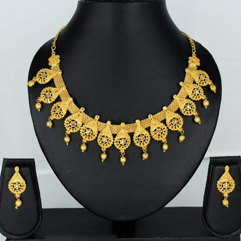 Mahavir Forming Gold Necklace Set - KP SK-14 SET