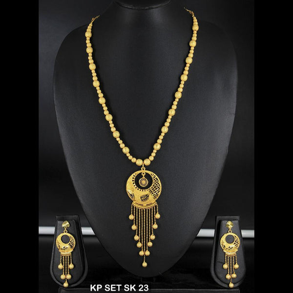 Mahavir Forming Gold Necklace Set - KP SK 23 SET