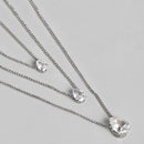 Kord Store Desirable Rose Gold and Oxidised Plated Set Of 2 Necklace combo For Girls and Women  - KSJWLRYCOMBO40