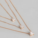 Kord Store Desirable Rose Gold and Oxidised Plated Set Of 2 Necklace combo For Girls and Women  - KSJWLRYCOMBO40
