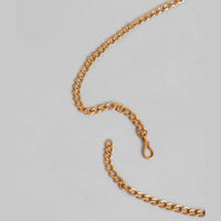 Kord Store New Design Traditional Gold plated Ruby and White Stone Kamarbandh For Girls and Women