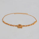 Kord Store New Design Traditional Gold plated Ruby and White Stone Kamarbandh For Girls and Women