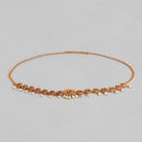 Kord Store Traditional Gold plated Ruby and Pearl Kamarbandh For Girls and Women