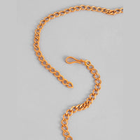 Kord Store Traditional Gold plated Ruby and White Stone Kamarbandh For Girls and Women