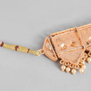 Kord Store Stylist Rose Gold Platted Beads Necklace Set For Girls and Women