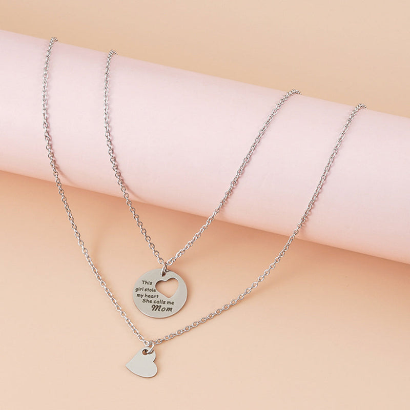 Salty Love you MOM Unity Necklace (2 Necklaces)