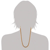 Etnico 18K Gold Plated Traditional South Indian Stylish Long Necklace With Earrings For Women & Girls (MC042RG)