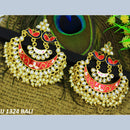 Mahavir Gold Plated Meenakari And Kundan Designer Dangler Earrings