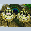 Mahavir Gold Plated Meenakari And Kundan Designer Dangler Earrings