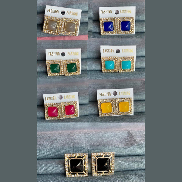 Mahavir Gold Plated Earrings Combo