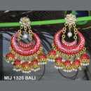 Mahavir Gold Plated Designer Dangler Earrings - MIJ 1326 BALI