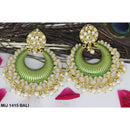 Mahavir Gold Plated Designer Dangler Earrings - MIJ 1415 BALI