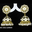 Mahavir Gold Plated Meenakari And Kundan Designer Jhumki Earrings - MIJ 1452 Jumkhi