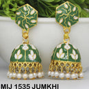 Mahavir Gold Plated Designer Jhumki Earrings - MIJ 1535 JUMKHI