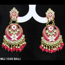 Mahavir Gold Plated Designer Dangler Earrings - MIJ 1549 BALI