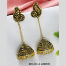 Mahavir Gold Plated Jhumki Earrings