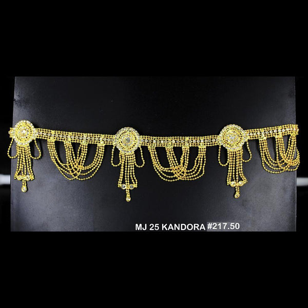 Mahavir Gold Plated Chain Kamarband - MJ 25 KANDORA