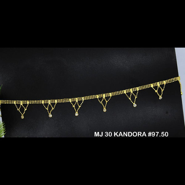 Mahavir Gold Plated Chain Kamarband - MJ 30 KANDORA