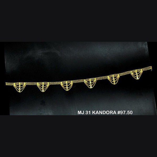 Mahavir Gold Plated Chain Kamarband - MJ 31 KANDORA