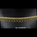 Mahavir Gold Plated Chain Kamarband - MJ 3 KANDORA