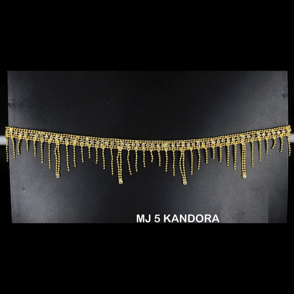 Mahavir Gold Plated Chain Kamarband - MJ 5 KANDORA