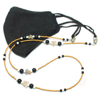 Beadsnfashion Designer Beaded Mask Chain Dori _MKS-06