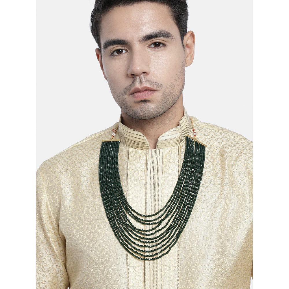Etnico Layered Groom Necklace For Men (Mlp30G)