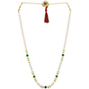 Etnico Gold-Plated   Layered Groom Necklace For Men (Mlp38G)