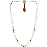 Etnico Gold-Plated Layered Groom Necklace For Men (Mlp38M)